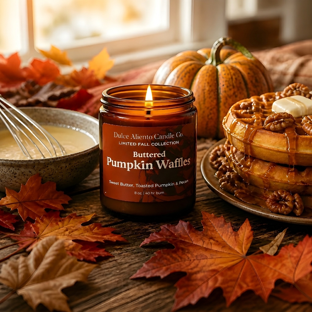 Alternative view of Buttered Pumpkin Waffles